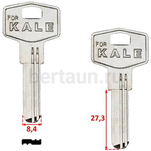 Заг.для ключ. KALE NO.58C (КУЗЯ)_ KAE1_KAL3_KLE1_KAL1 Kale верт.№261